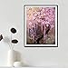 AIRDEA DIY Tree Diamond Painting Kits for Adults Kids, Full Drill Round Diamond Painting Flowers Art Kits for Beginners 5D Gem Art Painting Embroidery Rhinestone Arts for Home Wall Art Decor 30x40 cm