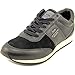 Coach Womens Raylen Suede Low Top Lace Up Fashion, Black/Black, Size 9.5
