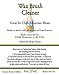 8oz Chalk Mountain Natural Wax Brush Cleaner & Conditioner - Solvent-Free, VOC-Free - Extend Brush Life - 1 Pack