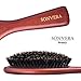 Boar Bristle Hair Brush by Sonvera, Boar Brush, Organic Mens Hair Brush, Boars Hair Brush for Men Women, Soft 100% Natural Bristle Hair Brushes, Round Bamboo (8)