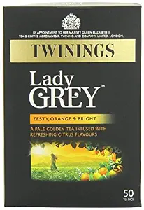 Twinings Lady Grey 50 Tea Bags 125G X Case Of 4