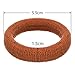 5 Pieces Large Hair Ties Bands Rope Seamless Cotton Stretch Ponytail Holders Headband for Thick Heavy Long and Curly Hair (Multicolor)