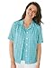 National Plaid Seersucker Camp Shirt