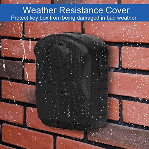 Xeano Extra Large Key Lock Box with 4 Digit Combination and Spare Key