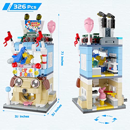 GUDI Girls Building Blocks Toy Store Building Kit, House Set for Girls