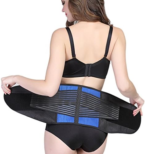 Lifemall HP Back Waist Breathable Bandage Elastic Brace Support Wrap Belt (M)