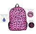 Wildkin Kids 16 Inch Backpack for Boys and Girls, Ideal Size for Kindergarten, Elementary, and Middle School, Perfect for School and Travel, 600 Denier Polyester, BPA-Free (Pink Leopard)