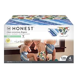 The Honest Company Clean Conscious Diapers | Plant-Based, Sustainable | Tie-Dye For + Cactus Cuties | Super Club Box…