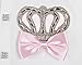 Lilax Baby Girl Jewels Crown Layette 4 Piece Gift Set Pink