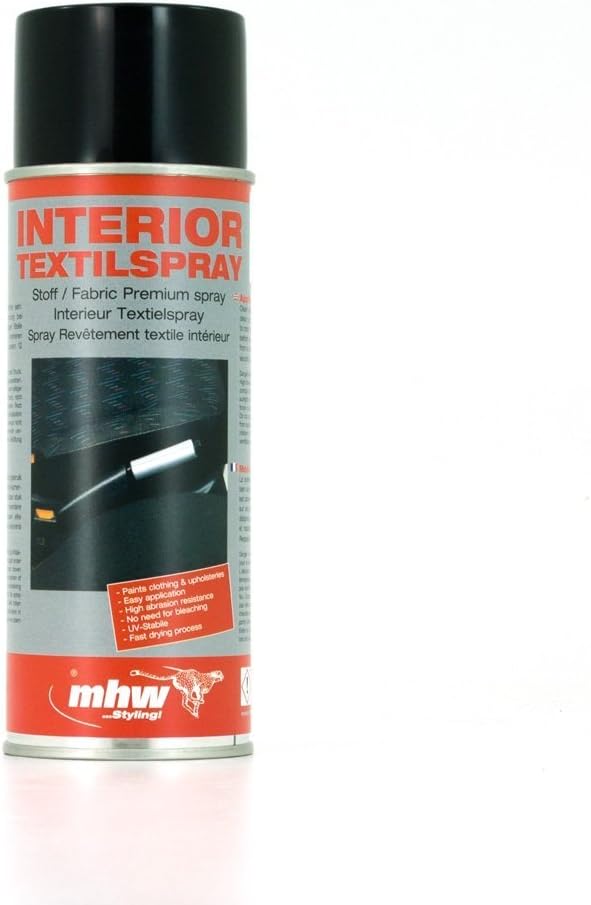 Mhw Color It Textil Styling Spray Schwarz 1x400ml Amazon De Auto