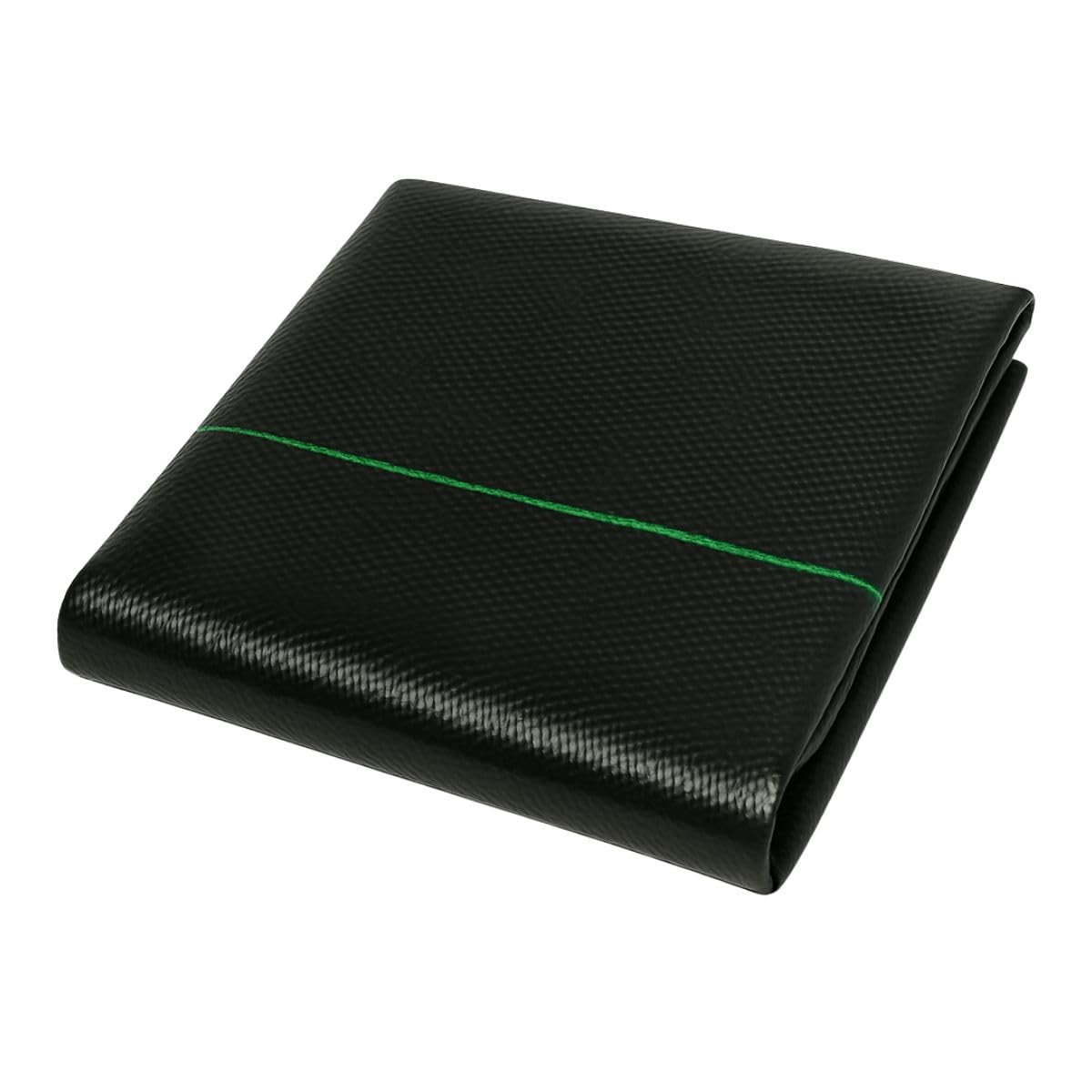 Yuzet 2m x 10m Black 100gsm Heavy Duty Weed Control Fabric, Ground cover Membrane, UV stabilised Weed Barrier Fabric. Under Patios, Garden, Flower beds, Landscaping - weed suppressant membrane