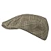 Khaki Plaid Ivy Newsboy Cap