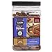 Three Dog Bakery Soft Baked Grain Free Meaty Woofers, Chicken and Apple Flavor, Premium Treats for Dogs, Brown, 1.62 Pound (Pack of 1)