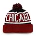 NBA Chicago Bulls Men's Calgary Knit Cuff Cap, One-Size, Black