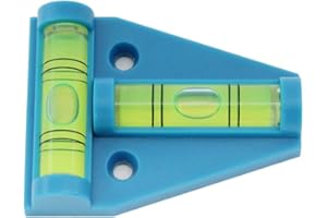Magnetic Bubble Level T-Type Horizontal & Vertical Spirit Level with Fluorescent Vial, ABS Construction for Wall Tile Floorin