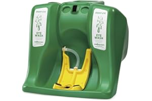 Sellstrom Eye Wash Station – Portable Emergency Washing - First Aid Equipment for Worksite - Meets ANSI Requirements