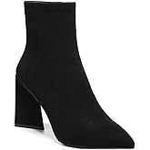 bar III Womens Asya Faux Leather Dressy Booties Black 6.5 Medium (B,M)