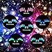 HITOP Led Gloves for Kids, 2 Pairs Kids Finger Light Up Flashing Gloves Party Costume Glow Toys for Boys and Girls, Best Christmas Stocking Stuffer for Kids (7.5