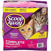 Scoop Away Complete Performance, Scented Cat Litter, 42 Pounds