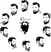 Darwins Beard Shaper Template - (Includes Free Beard Comb!) Create The Perfect Symmetric Beard Lines With A Quality Grooming Tool!
