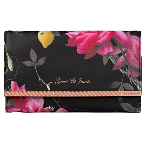 Ted Baker Travel Jewelry Roll, Black Citrus Bloom Want It All