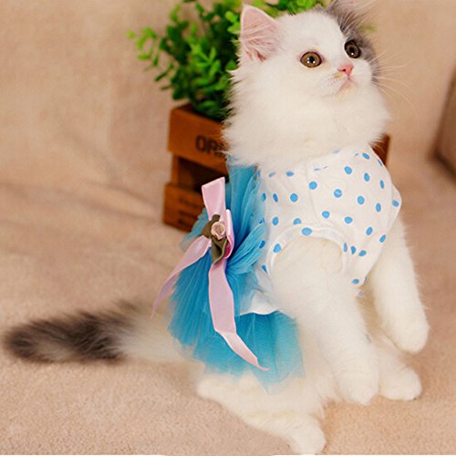 i'Pet&reg; Floral Princess Cat Party Dress Small Dog Tutu Ball