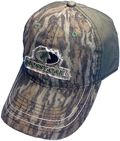 Mossy Oak Cap Bottomland Camo with Mossy Oak Logo