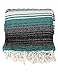 Roger Enterprises Authentic Mexican Falsa Blanket (Teal Green)