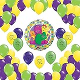 Barney Party Supplies Balloon Decorations Set - 52 Count