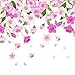 iPhone 6 Case, GMYLE iPhone 6 /6s Pattern Case Hybrid [Anti Shock] TPU Bumper +[Scratch Resistant] Flower Floral Back Cover Clear with Design Protective Case for iPhone 6s / 6- Cherry Blossom