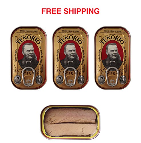 Tuna fillet in bio olive oil Premium line 3 tins x 120 g, Tenorio / Portugal - Thumbnail 6