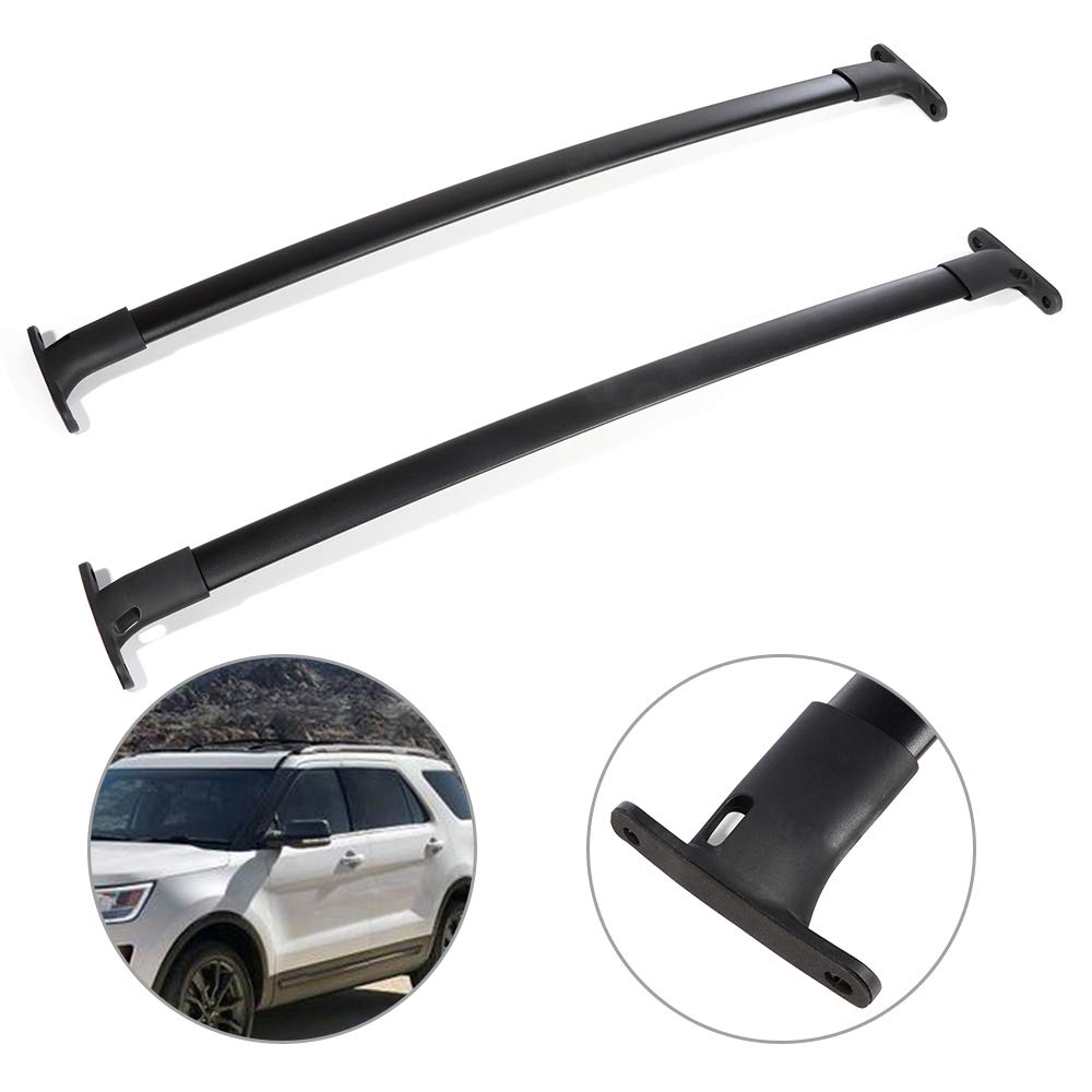 Scitoo Fit For 16 17 18 19 Ford Explorer Aluminum Alloy Roof Top Cross Bar Set Rock Rack Rail Cargo Racks Automotive Graffitisthlm Se