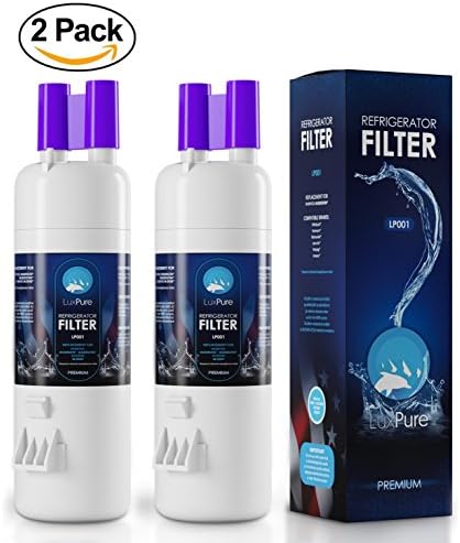 LuxPure Premium w10295370a Whirlpool Refrigerator Water Filter, W10295370 (2 Pack)