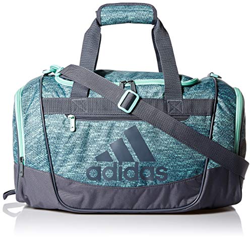 adidas Defender III Duffel Bag, Clear Mint Jersey Fleck/Onix/Clear Mint, One Size