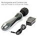 IMO AV Massager - Multi-speed Wireless Power Wand Vibrator - Handheld Electric Massagers (Grey)