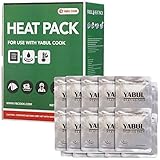 Yabul Large 80g Flameless Heater Heating Pack Set for Yabul Cooker - Safe Fuel to Heat Warm MRE Rations, Camping Foods Fast Anytime without Fire (Pack of 20)