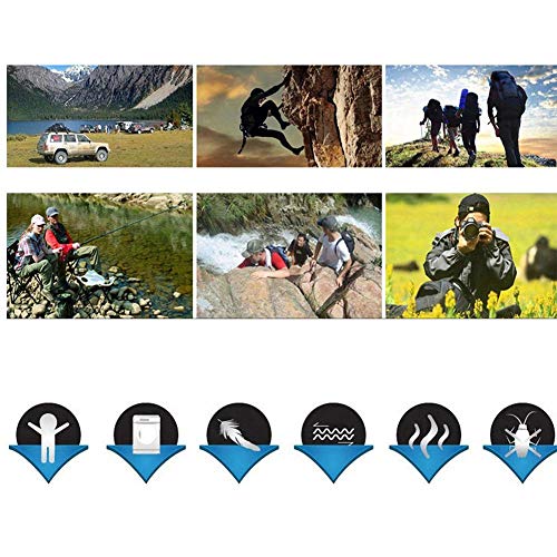 LAANCOO Anglerweste Weste Jacke Outdoor Schnelltrocknend Reise Multi-Pocket Atmungsaktiv Männlich Grün (ON) – Bild 5