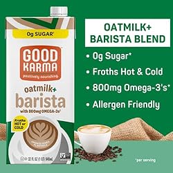 Good Karma Unsweetened Oatmilk + Barista Blend, 32