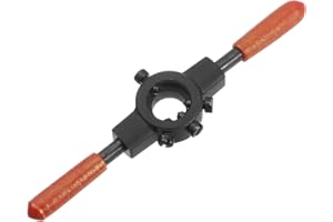 uxcell Die Stock Handle Wrench, for Metric M1-M3 (Metric) / 1/16"-3/32" (UNC/UNF) / 16mm OD Round Dies, 16mm x 5mm Threading 
