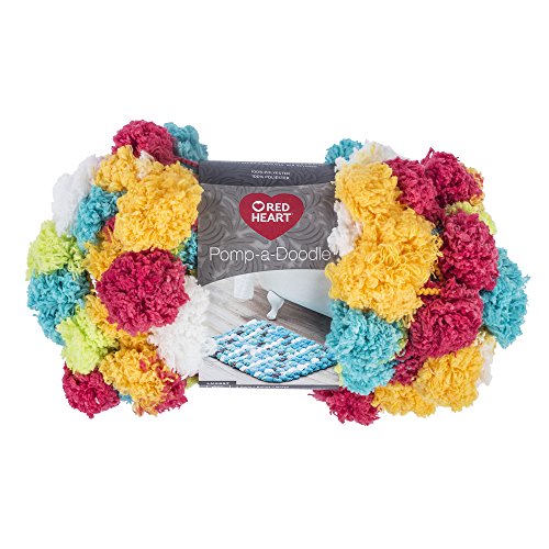 Red Heart Pomp-A-Doodle Yarn, Quirky