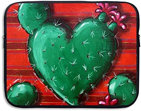 FSKDOM Laptop Sleeve Computer Ultrabook Case Funny Cactus Art Neoprene Computer Bag For All Computer Ultrabook/Lenovo Dell/MacBook Pro Etc For 13 Inch And 15 Inch