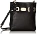 Michael Kors Hamilton Large Crossbody Black Leather