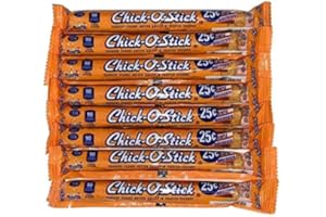Generic Chick O Stick Candy Bars | 12 Pack | Crunchy Peanut Butter Rolled In Toast Coconut | Peanut Butter Candy | .7 oz Bars | Pack of 12 Bars