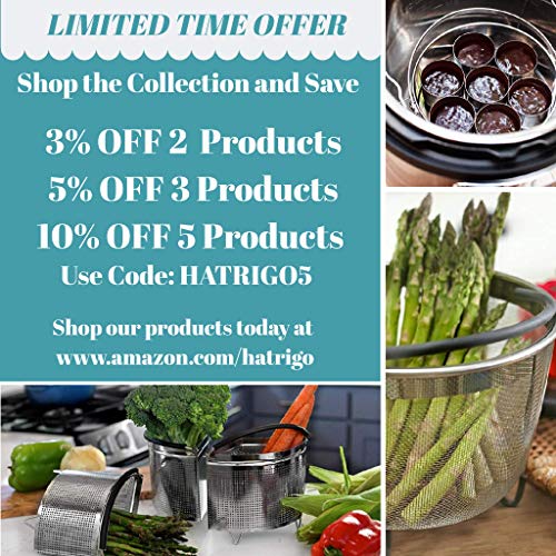 5 Hatrigo+Accessories+Steamer+Basket+Vegetables