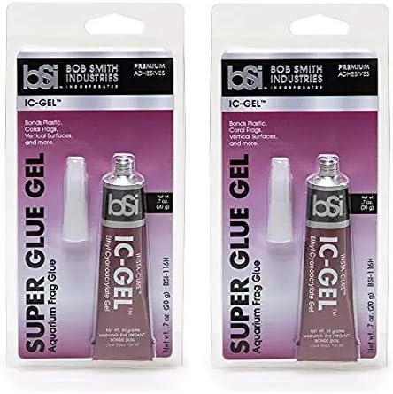 Bob Smith Industries BSI-116H Clear IC-Gel Super Glue Gel, 20g (Twо Расk)