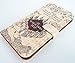 Hogwarts Marauder's Map Pattern Slim Wallet Card Flip Stand Leather Pouch Case Cover For 2014 Apple iphone 6 Plus 5.5 inch New Arrivel- Cool as Great Xmas Gift