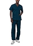 Adar Uniforms Universal Unisex Drawstring Scrub Set