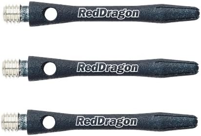 RED DRAGON DRX Beschichtet Aluminium Kurz Schwarz Texturiert Schäfte