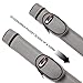 GSE Games & Sports Expert 1x1 Hard Billiard Pool Cue Stick Carrying Case (Several Colors Available) (Gray)