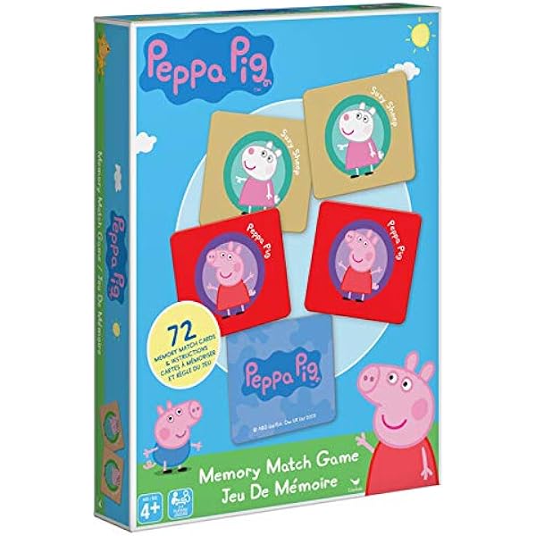 Peppa Pig Memory Match Game Toys Games Amazon Com